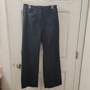 Anthropologie Washed Blue Black Pants